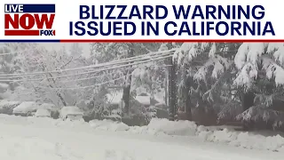 Blizzard Warning issued for first time in San Diego area | LiveNOW from FOX