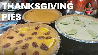 Momma's Holiday Sweet Potato and Key lime Pies (Happy Thanksgiving)!