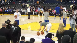 Steph Curry Pre-Game Ritual