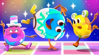 Yummy Foods Family Ep 20 - Dancing Donuts | BabyBus TV - Kids Cartoon