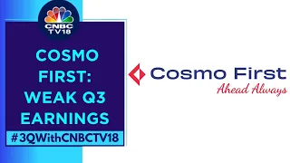 Continue To Be Profitable With Strong Speciality Biz:  Cosmo First | CNBC TV18