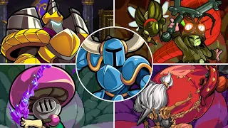 Shovel Knight Dig - All Bosses w/SECRET BOSS + NORMAL & TRUE Ending