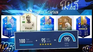 I GOT A 195 FUT DRAFT! - FIFA 19 Ultimate Team