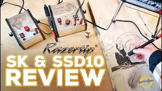 Razertip SK and SS D10 Review | Wood Burning Pen  |  Pyrography Tool