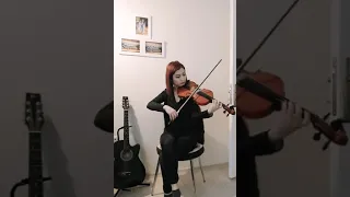 Albinoni - Adagio in g minor Violin Cover by Funda Taşer