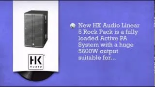 HK Audio Linear L5 Rock Pack - DJkit.com
