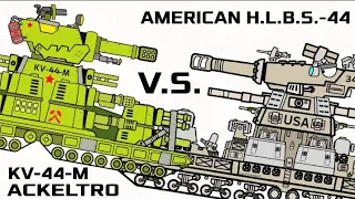 KV-44-M vs American H.L.B.S.-44 (part 1)