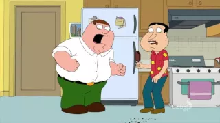 FAMILY GUY Peter makes Quagmire take first bite of fudge pop