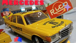 WONDERFUL, MASTERFUL MERCEDES POLICE OF RICÓ WITH ALARM SOUND AND LIGHTS BEAUTIFUL AND NOSTALGIOUS