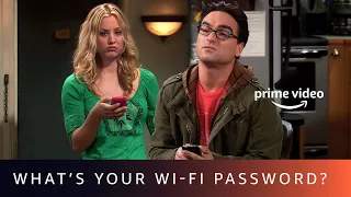 Crazy Wi-Fi Passwords! 🤪| Funny Moments | The Big Bang Theory #shorts