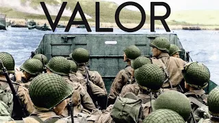 VALOR - A Tribute To The Allied Forces of WW2 / D-Day (Rare Color Combat Footage)