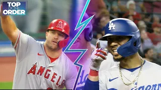 Trout homers in 7th straight, Mookie sets career high with a 3-run bomb, Dodgers clinch playoffs