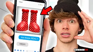 I Lowballed Big Red Boots on Facebook Marketplace *FAKE Sneakers*