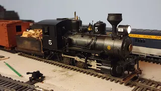 Our first woodburner - modifying the Bachmann On30 0-6-0
