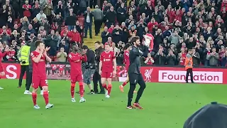Calvin Harris One Kiss in Anfield Jurgen Klopp Celebrate of wins for Liverpool.