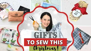 6 BEAUTIFUL and USEFUL gifts to sew that people ACTUALLY want! (beginner friendly, too!)