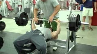 John Self 415 Raw Bench press @ 185 BW