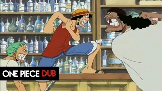 Luffy Meet's Blackbeard First Time - One Piece English DUB [HD]