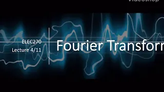 Lecture 4 - Fourier Series