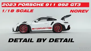 2023 Porche 911 992 GT3 RS 1/18 Scale by Norev