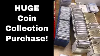 Largest Coin Collection I've Ever Purchased !! What Do You Think?