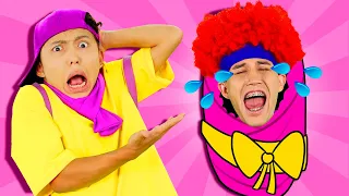 Baby Don't Cry + Baby Care Song | Kids Songs & Nursery Rhymes | Dominoki
