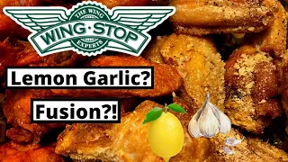 Wingstop Mixed Lemon Pepper & Garlic Parmesan Flavors Together!