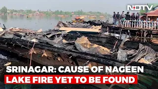 Fire In Srinagar's Nageen Lake, 5 Houseboats Destroyed