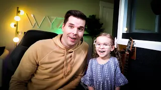 Perfect Pitch Test!! (Sing 2 Version) 4-Year-Old June vs Dad