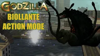 Biollante Action Mode - Godzilla: Save the Earth (PS2)