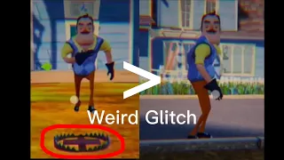 How to get this weird glitch in Hello Neighbor