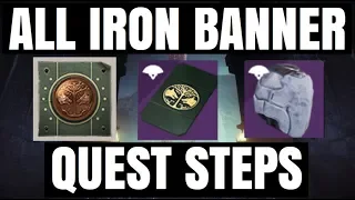 DESTINY 2 TIPS AND TRICKS AND ALL IRON BANNER QUEST STEPS IN SHADOWKEEP!