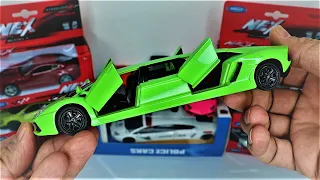 unboxing welly nex cars and sport cars, unboxing lamborghini cars, lamborghini extended #ChuchaKids