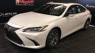 White 2019 Lexus ES 300H Signature Package Review Edmonton Alberta - Lexus of Edmonton New