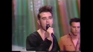 Morrissey on Tonight Show with Johnny Carson digitized from Warner Brothers VHS (1991.06.14)