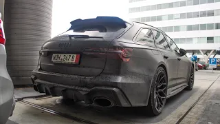 BRUTAL 2024 Audi RS6 C8 Urban! First Look & LOUD Driving!