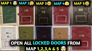 OPENING ALL LOCKED DOORS From MAP 1,2,3,4 & 5 🤯 МЕТРО РОЯЛЬ Chapter 16