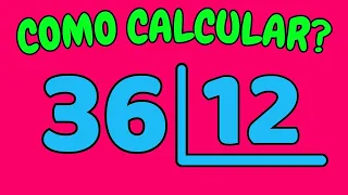 COMO CALCULAR 36 DIVIDIDO POR 12?| Dividir 36 por 12