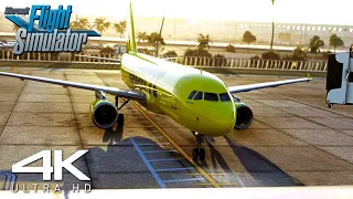 Microsoft Flight Simulator 2020 | 4K | FENIX A320 ULTRA GRAPHICS Landing At Daytona Airport