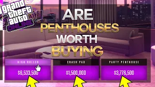 Gta Online ARE PENTHOUSES! Worth Buying? (GTA 5 Diamond Casino & Resort)