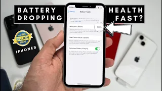 iPhone battery health dropping fast | iPhone 14 battery dropped | BBD iPhones issues ?