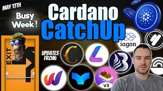 Big Cardano Updates with Projects Leaving & Projects Building