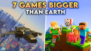 7 MINDBLOWING Open World Games Which Are Even Bigger Than EARTH😱😱