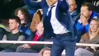 Spalletti che balla una canzone