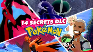 LES SECRETS et POKÉMON CACHÉS du DLC POKÉMON COURONNEIGE !