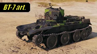 World of Tanks - BT-7 art. - Steppes | 1,9K DMG | #25