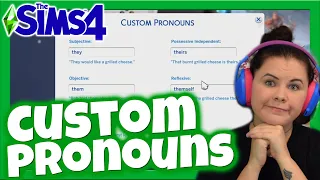 🤩 THE CUSTOM PRONOUN UPDATE IS HERE! ✨ Trying Custom Pronouns on Sims 4 Console | Chani_ZA