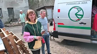 Ukraine Pet Rescue with Nick Tadd - Food drop to Lviv dog santcuary