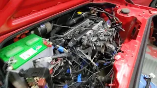 20V Blacktop 4AGE In AW11 MR2 - First Run