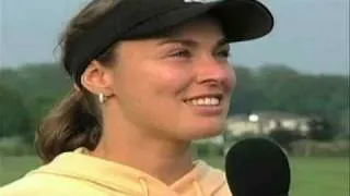 Martina Hingis interviewed for World Tennis Magazine